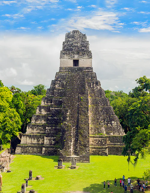 Tempel in Tikal, Guatemala